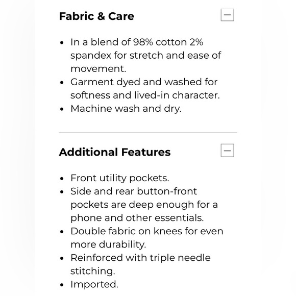 Stretch Cargo Pants, Mid-Rise Straight-Leg- Tall! - Picture 4 of 9